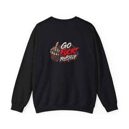Go Fuck Yourself — Back-Print Graphic Crewneck