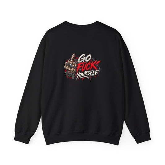 Go Fuck Yourself — Back-Print Graphic Crewneck