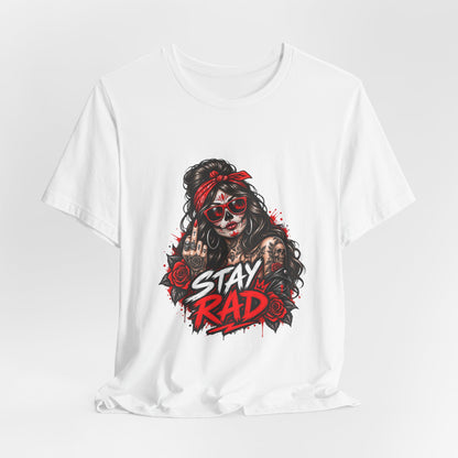 Stay Rad Skull Girl T-Shirt