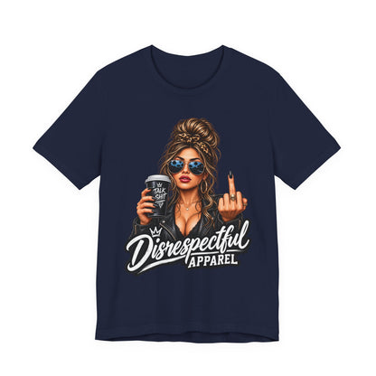Coffee & Contempt — Black Graphic Tee
