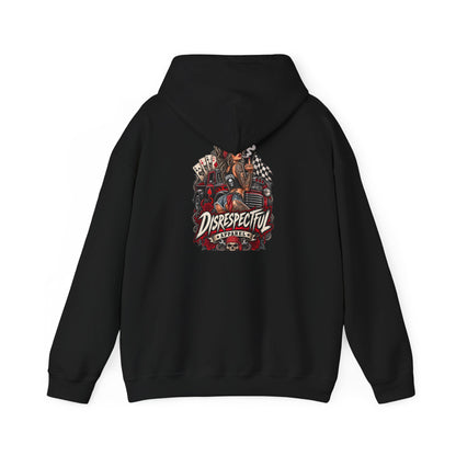 Pin-Up Racing — Back-Print Graphic Hoodie