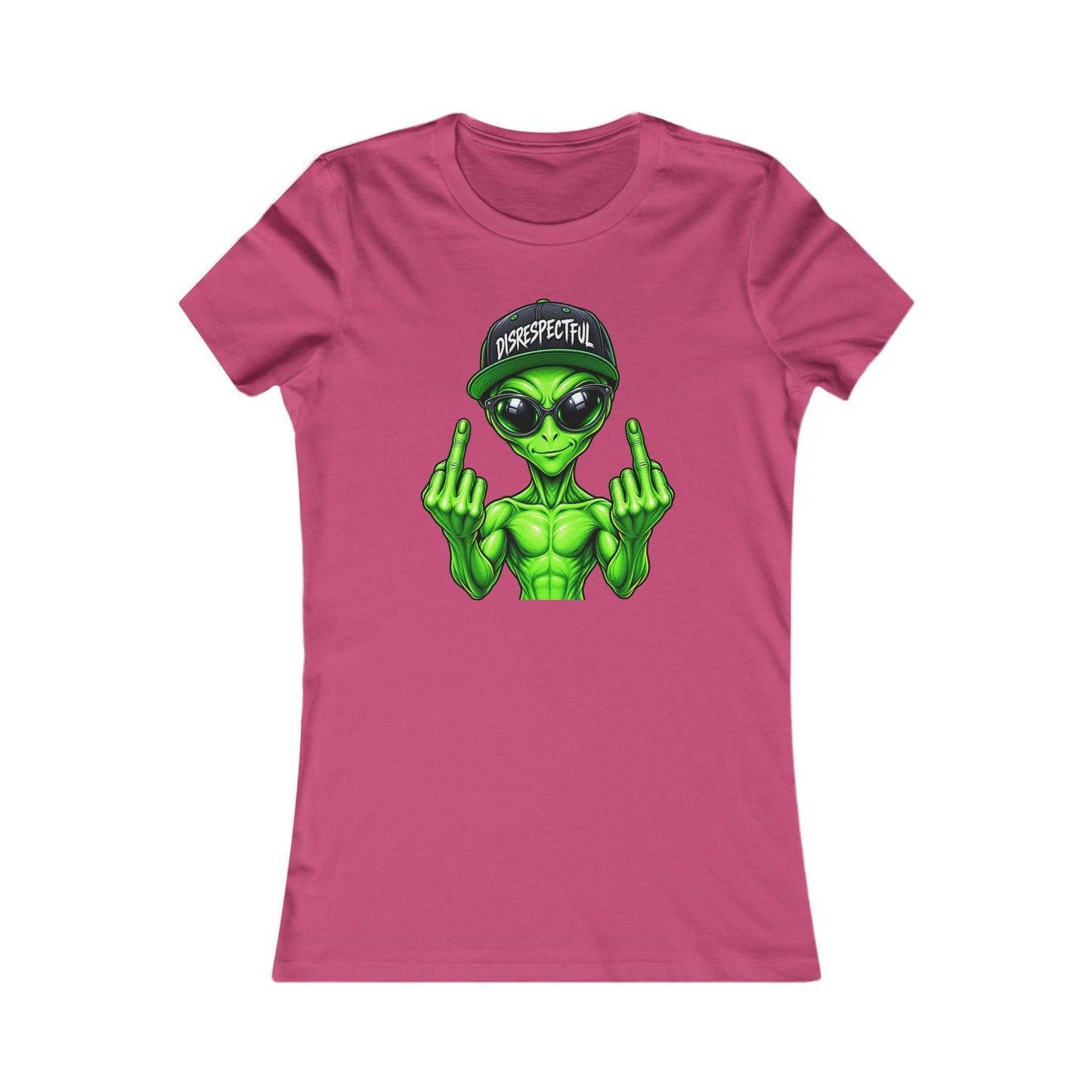 Disrespectful Alien — Women's Favorite Graphic Tee
