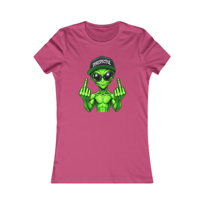 Disrespectful Alien — Women's Favorite Graphic Tee