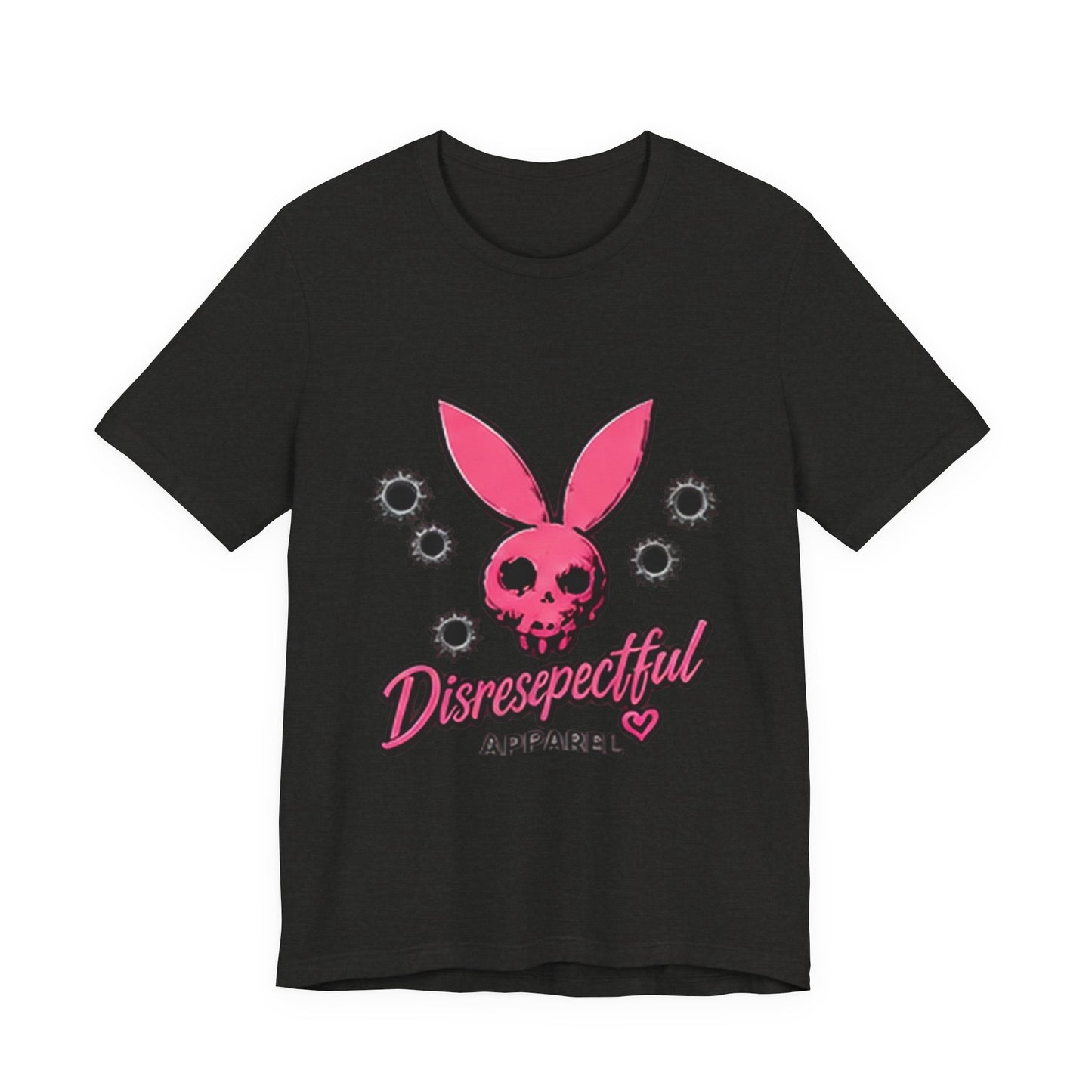 Skull Bunny Tee — Pink Graphic Tee