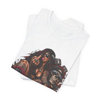 Rebel Biker Tee — “Fuck Around and Find Out” Graphic T‑Shirt