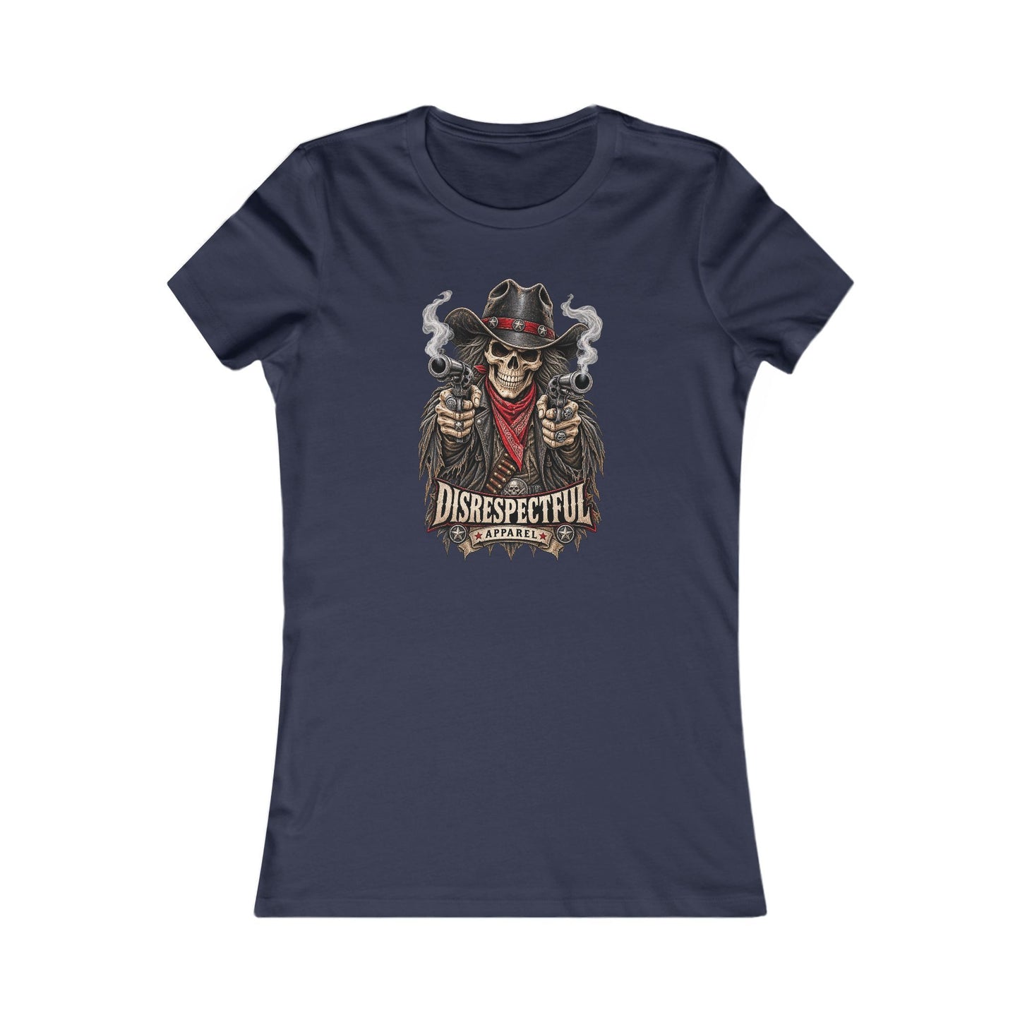 Skull Cowboy — Women's Favorite Graphic Tee