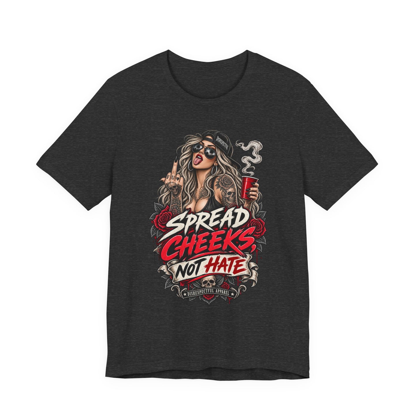 Spread Cheeks Not Hate Tee