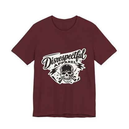 DA Skull Logo — Disrespectful Apparel Graphic Tee