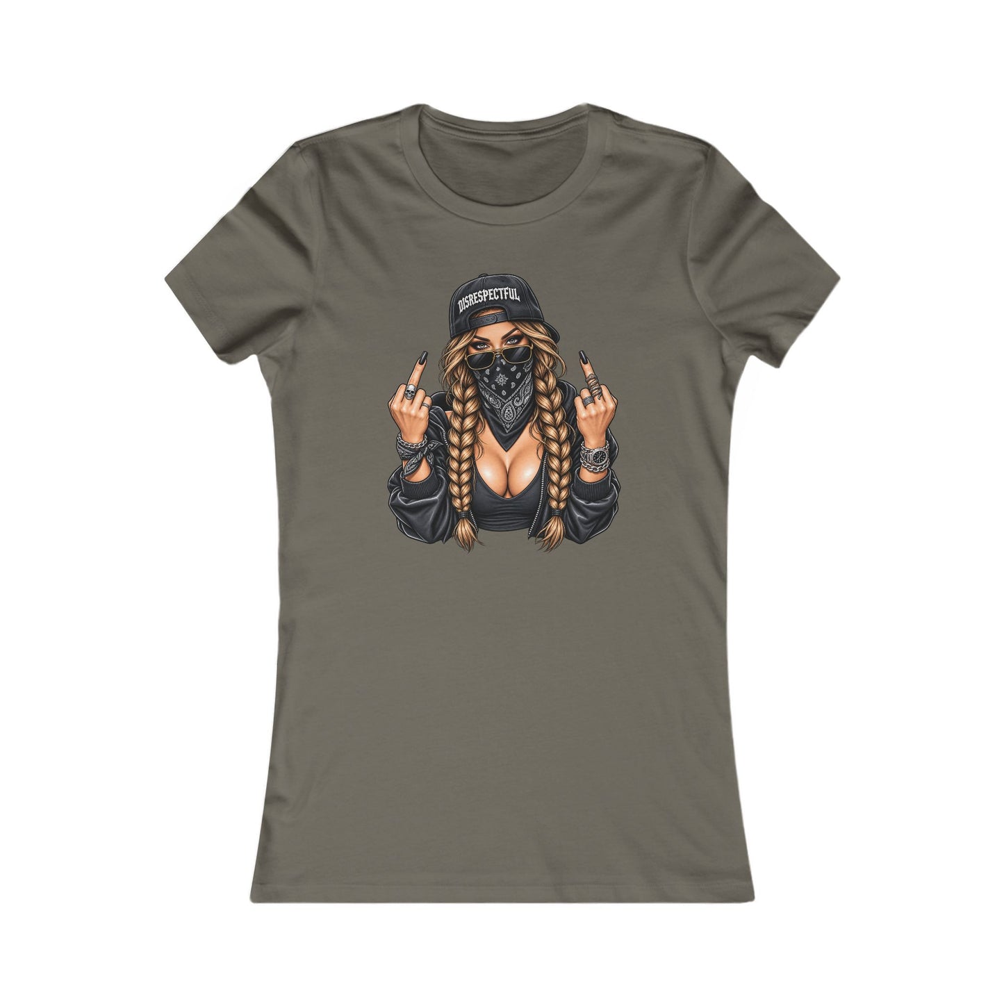 Bandana Girl Tattoo — Women's Favorite Graphic Tee