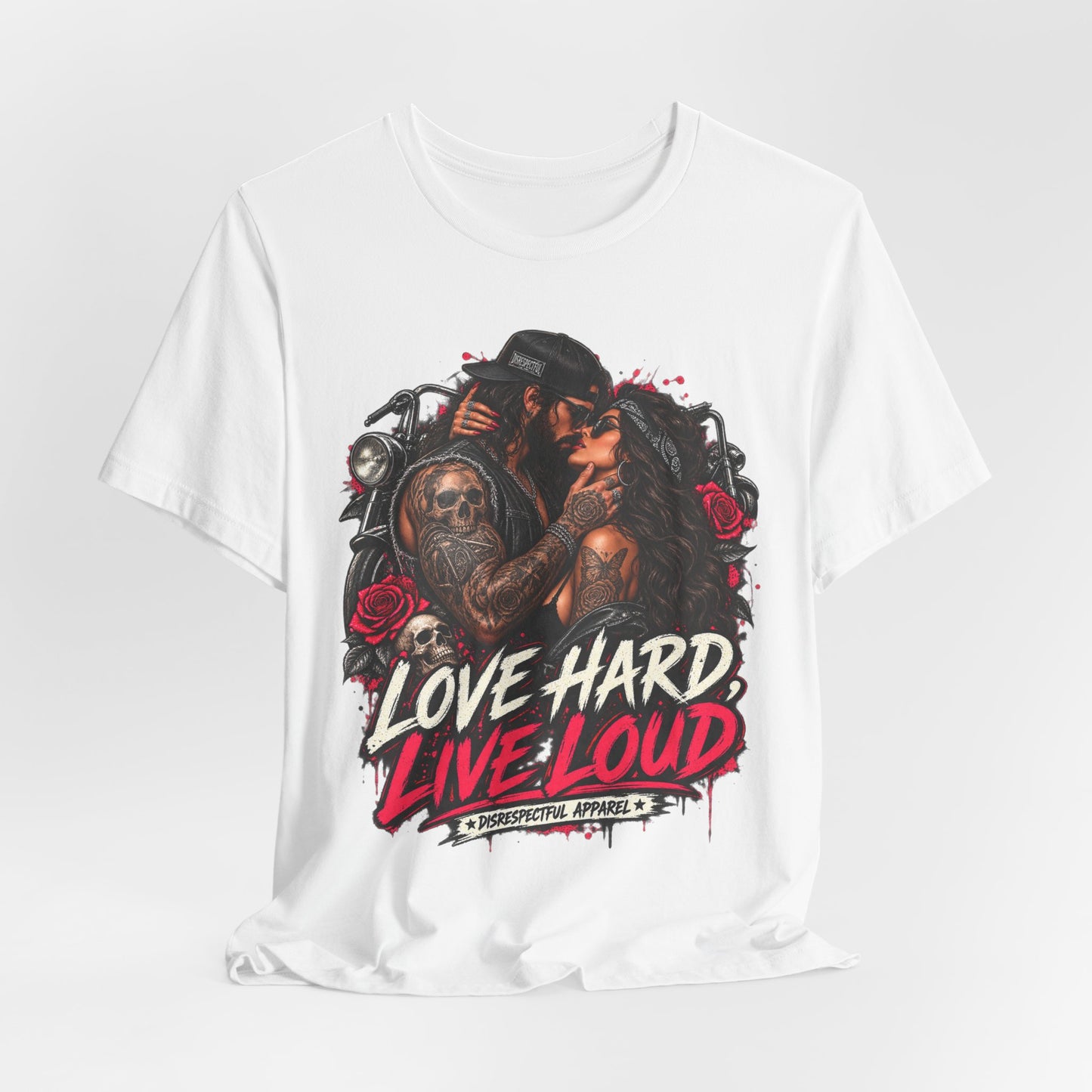 Love Hard Live Loud Graphic Tee