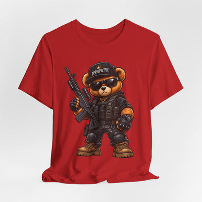 Tactical Bear — Disrespectful Military Graphic Tee