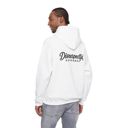 DA Script Logo — Black — Back-Print Graphic Hoodie