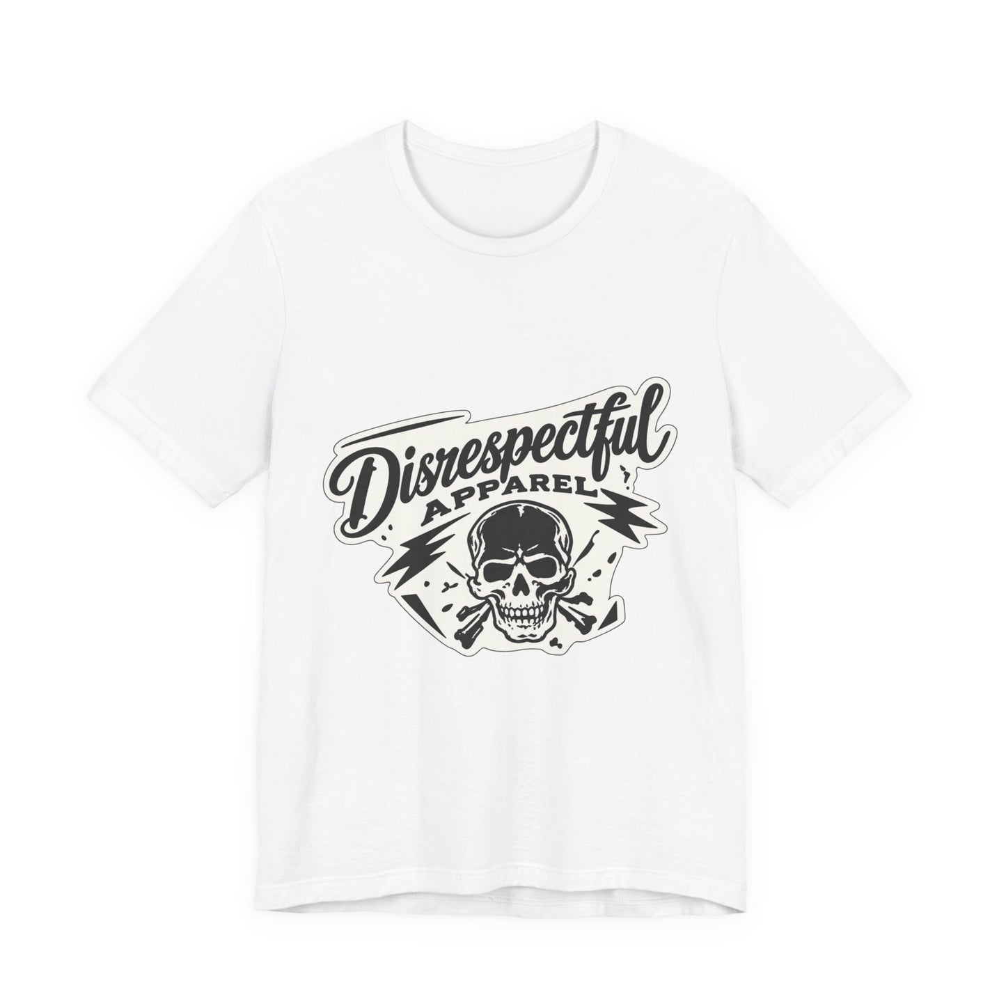 DA Skull Logo — Disrespectful Apparel Graphic Tee