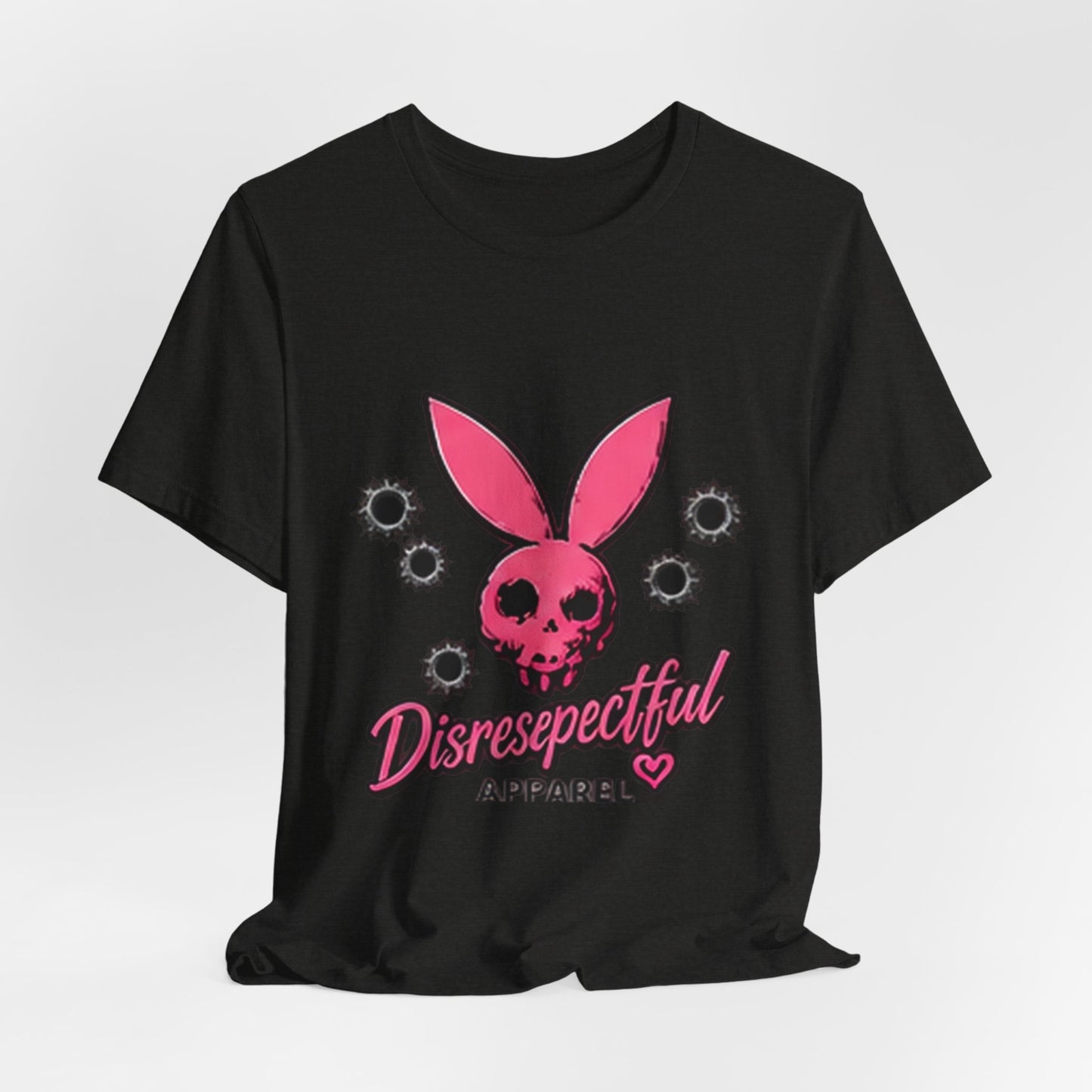 Skull Bunny Tee — Pink Graphic Tee