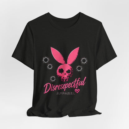 Skull Bunny Tee — Pink Graphic Tee