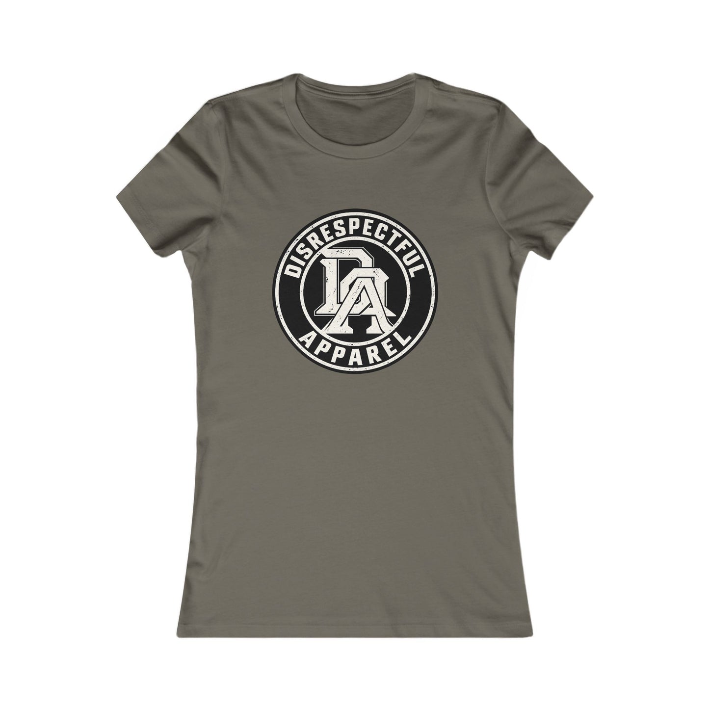 Disrespectful Apparel Logo — Women's Favorite Graphic Tee