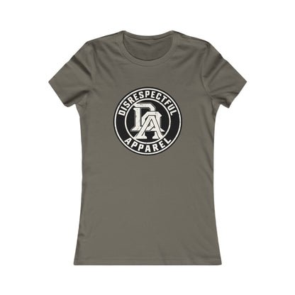 Disrespectful Apparel Logo — Women's Favorite Graphic Tee