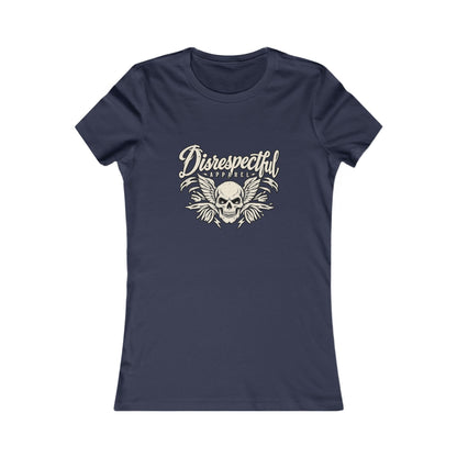 Disrespectful Apparel Skull — Women's Favorite Graphic Tee