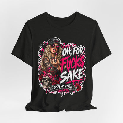 Oh, For Fuck’s Sake — Punk Skull Graphic Tee