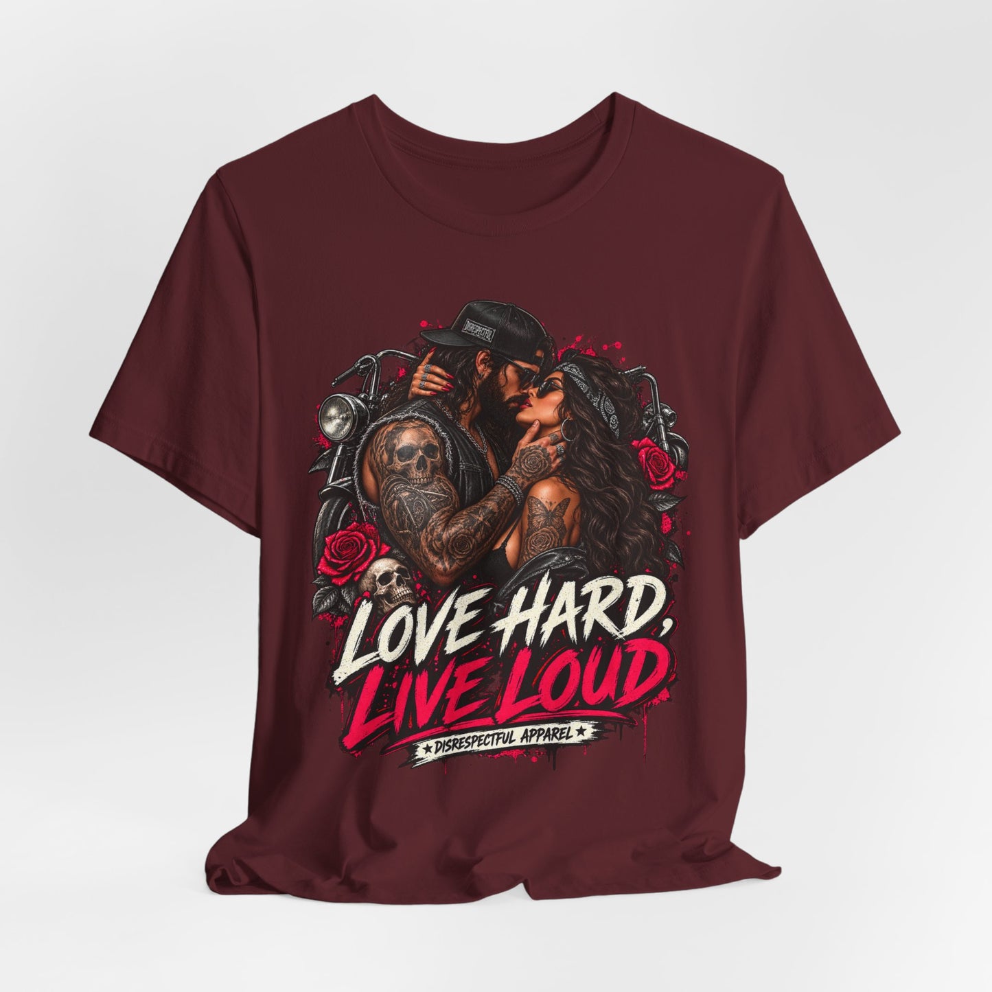 Love Hard Live Loud Graphic Tee