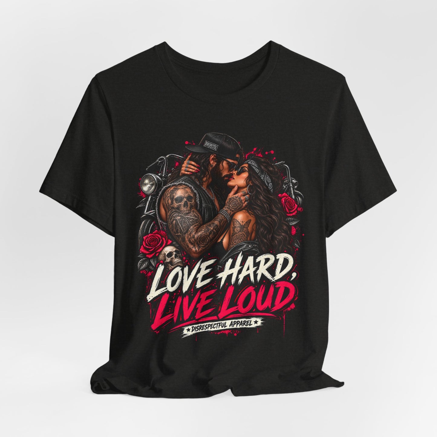 Love Hard Live Loud Graphic Tee