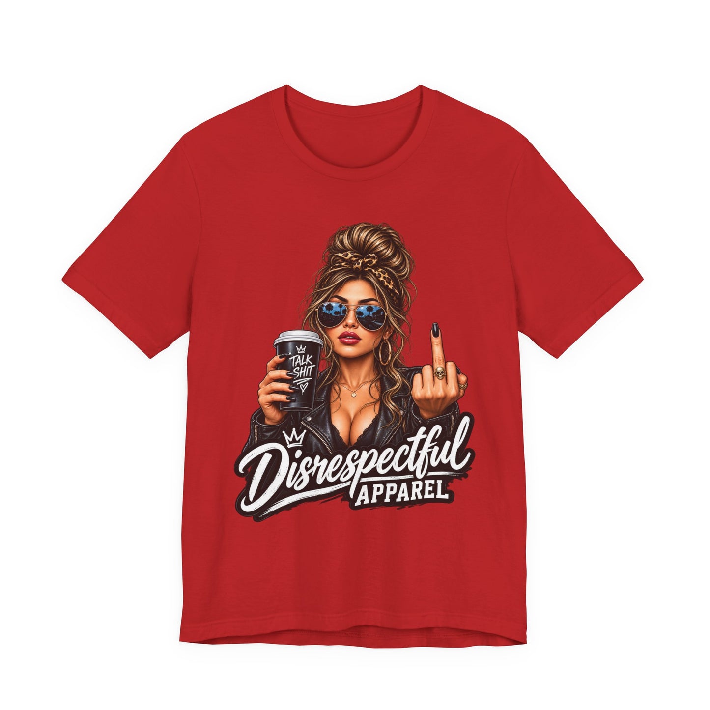 Coffee & Contempt — Black Graphic Tee