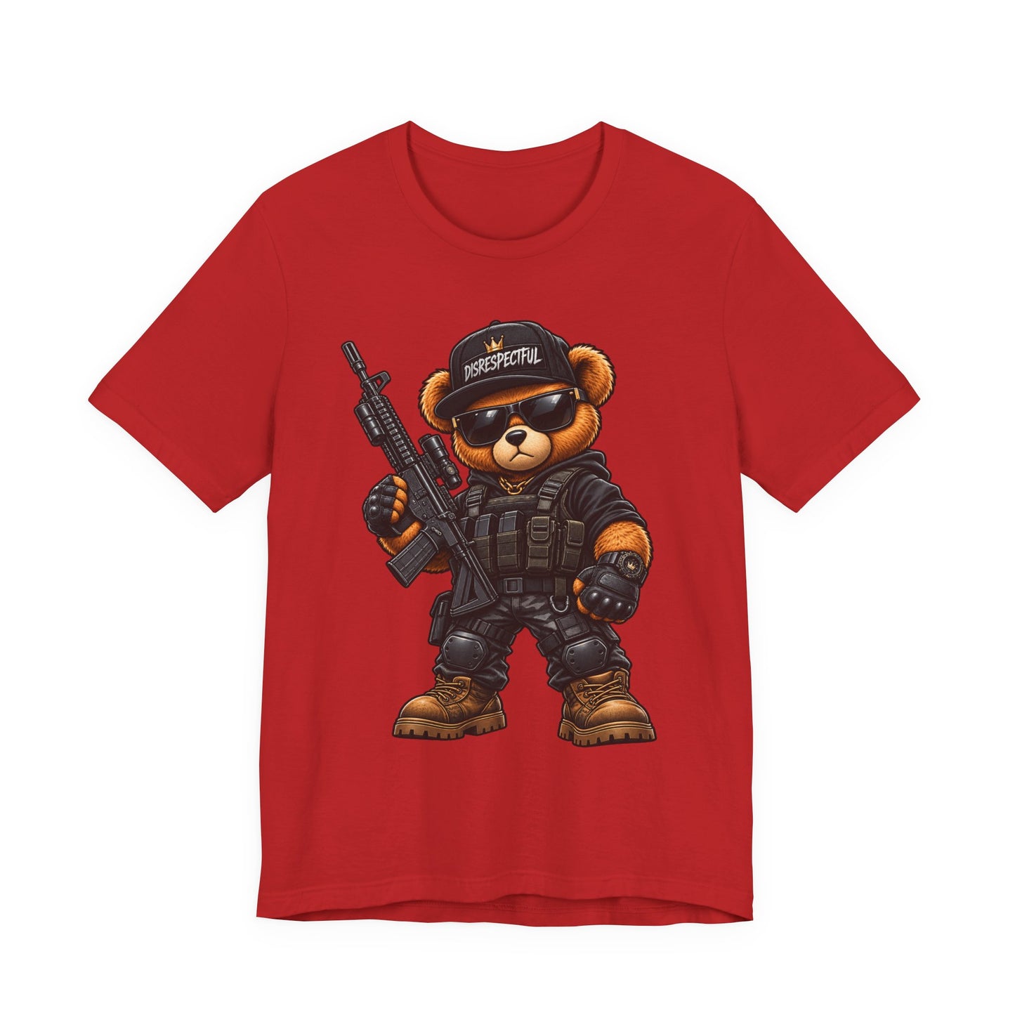 Tactical Bear — Disrespectful Military Graphic Tee