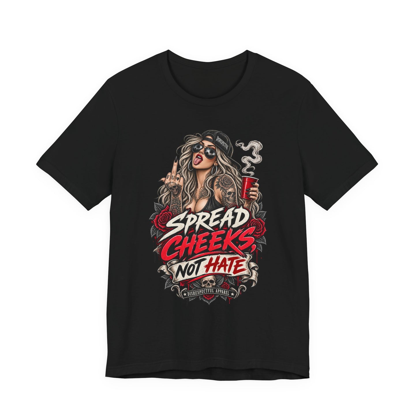 Spread Cheeks Not Hate Tee