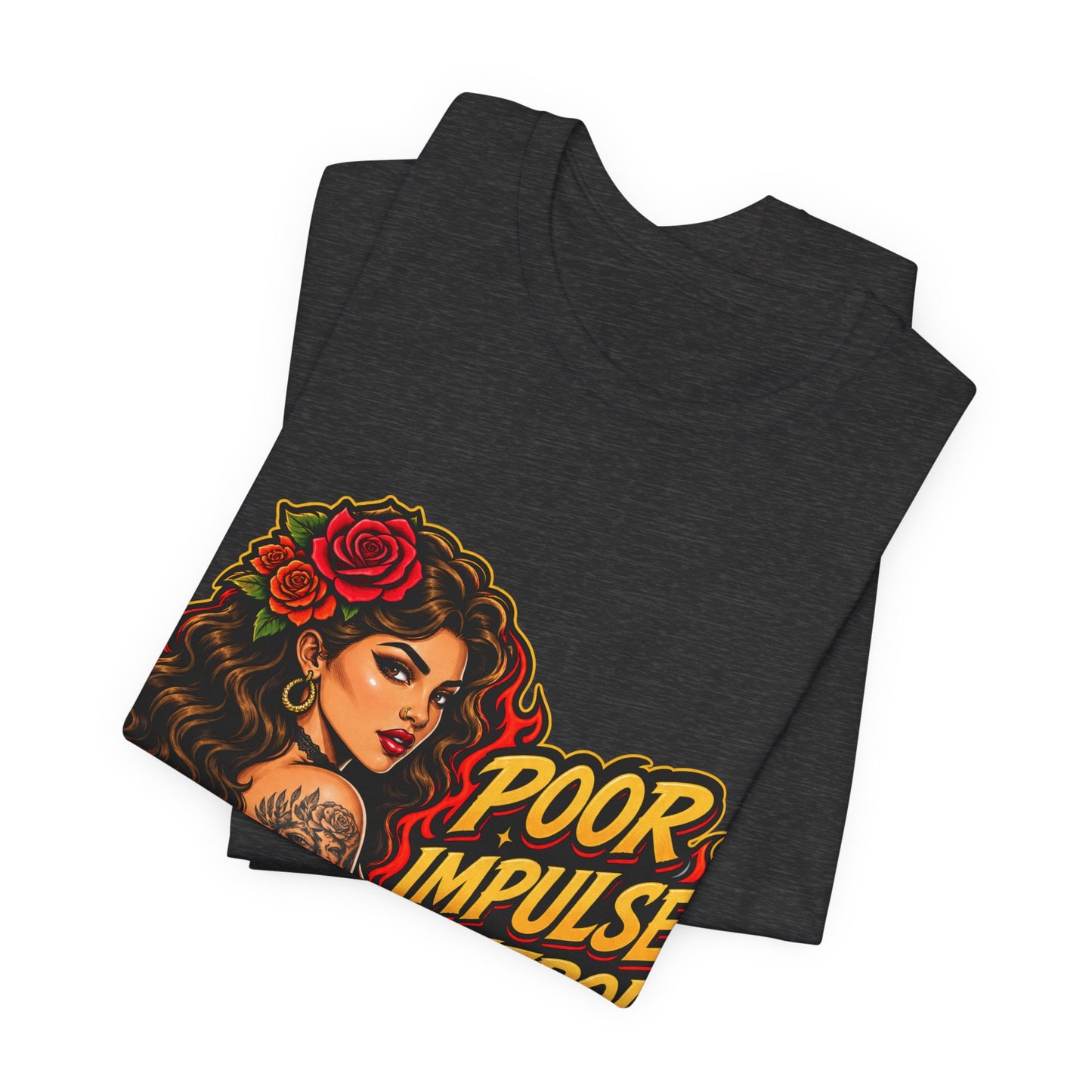 Poor Impulse Control — Tattoo Girl Graphic Tee
