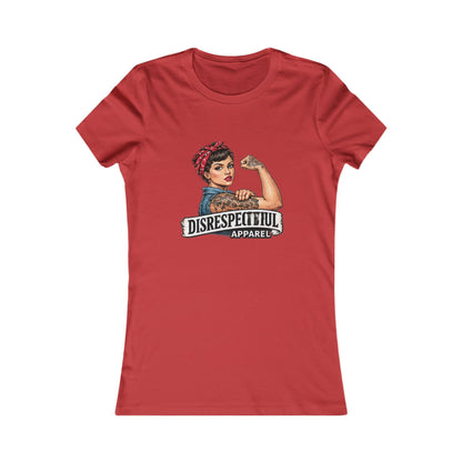 Disrespectful Riveter — Women's Favorite Graphic Tee