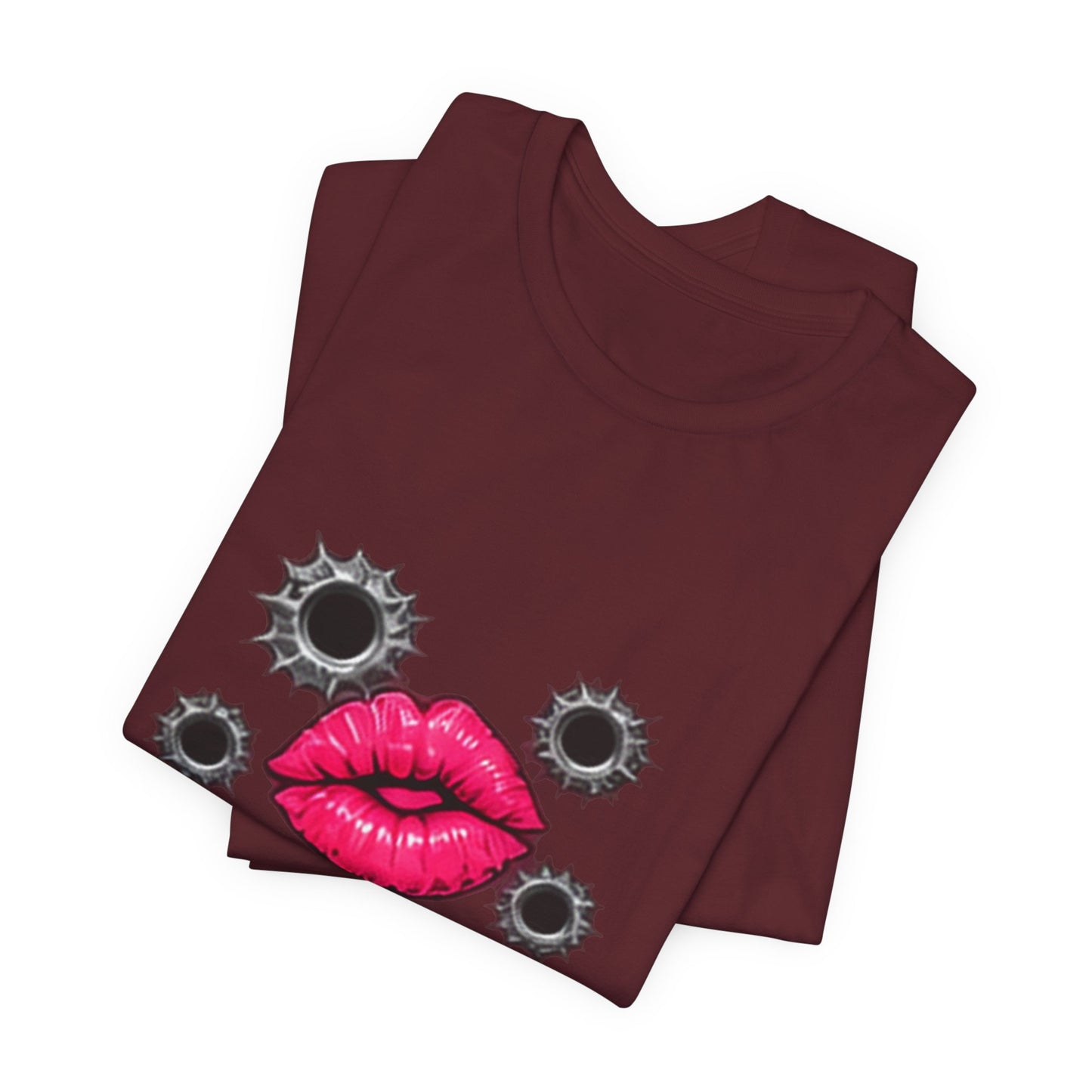 Kiss & Bullet Hole Tee