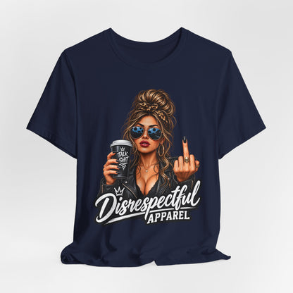 Coffee & Contempt — Black Graphic Tee