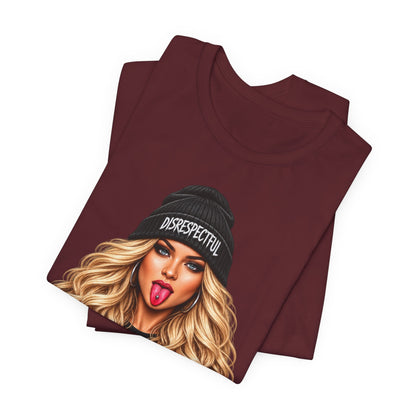 Blonde, Loud & Unbothered — Black Graphic Tee