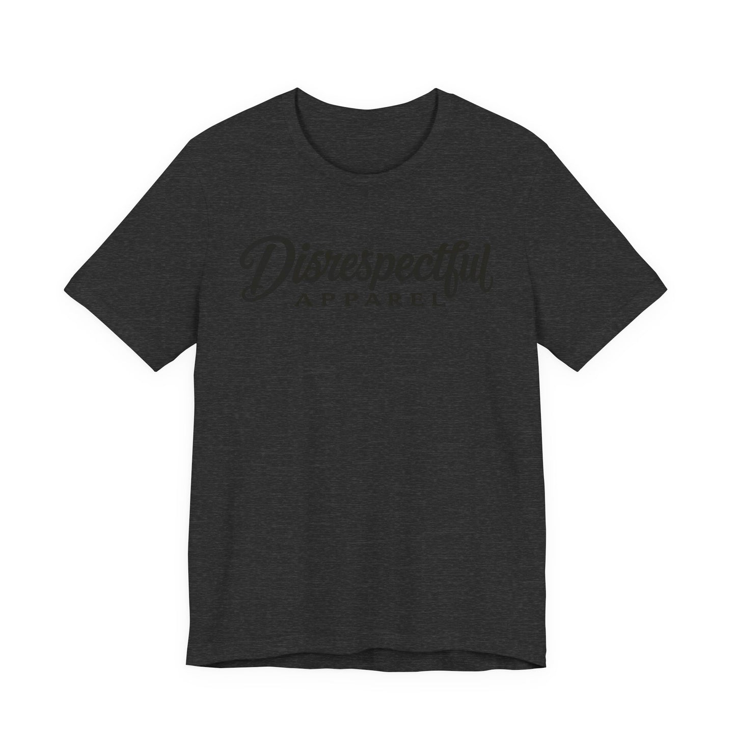 Disrespectful Apparel Script Logo — Graphic Tee