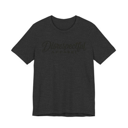 Disrespectful Apparel Script Logo — Graphic Tee