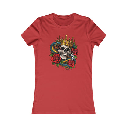 Skull King Crown — Women's Favorite Graphic Tee