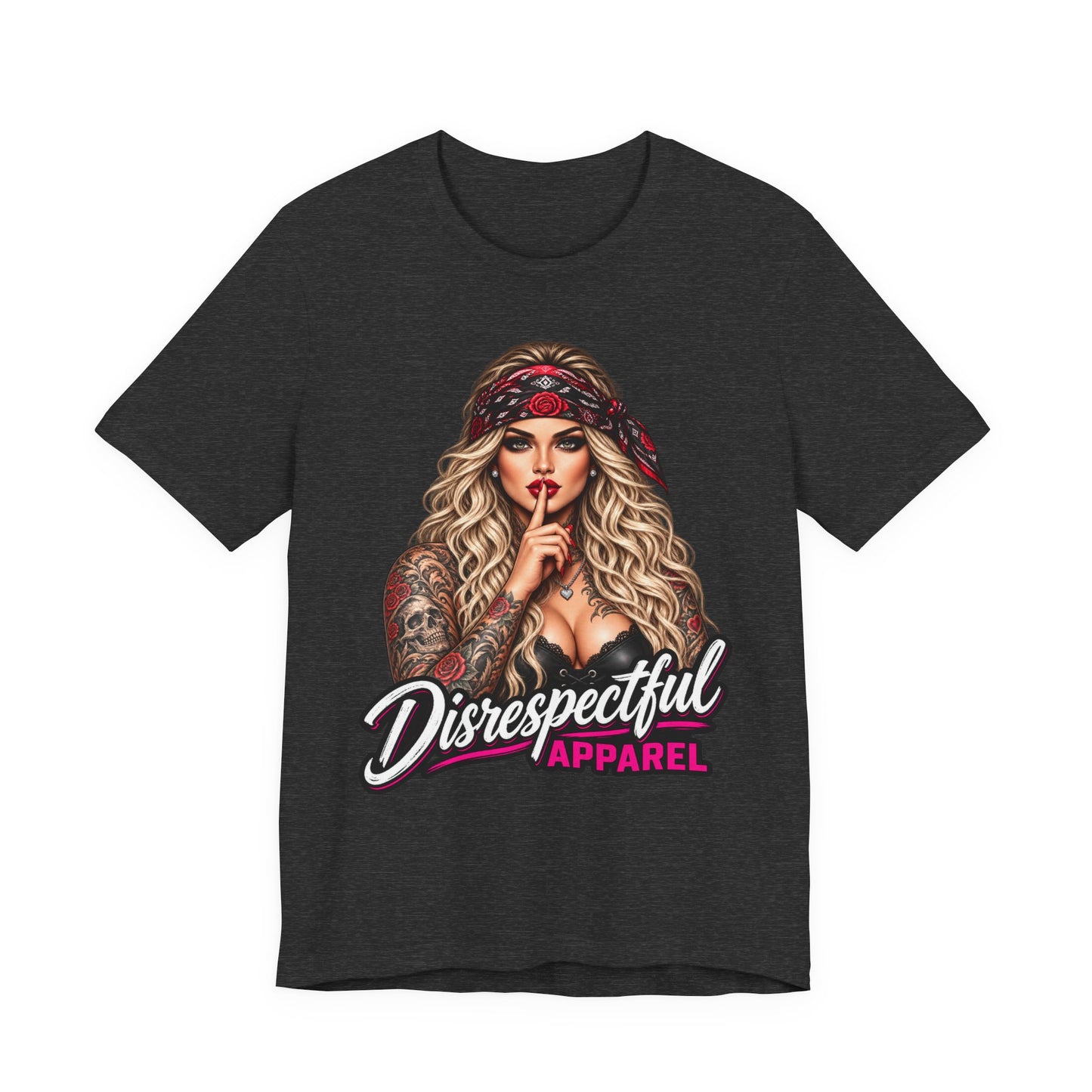 Shut Your Mouth — Tattooed Rocker Black Tee
