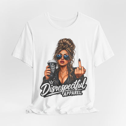 Coffee & Contempt — Black Graphic Tee