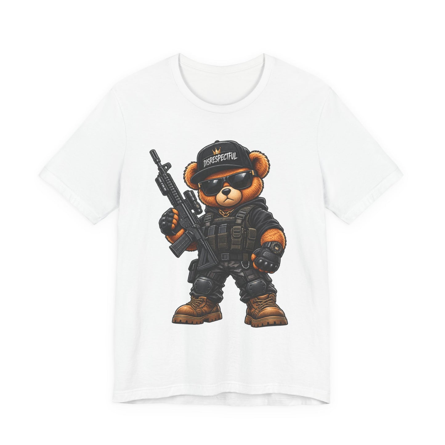 Tactical Bear — Disrespectful Military Graphic Tee