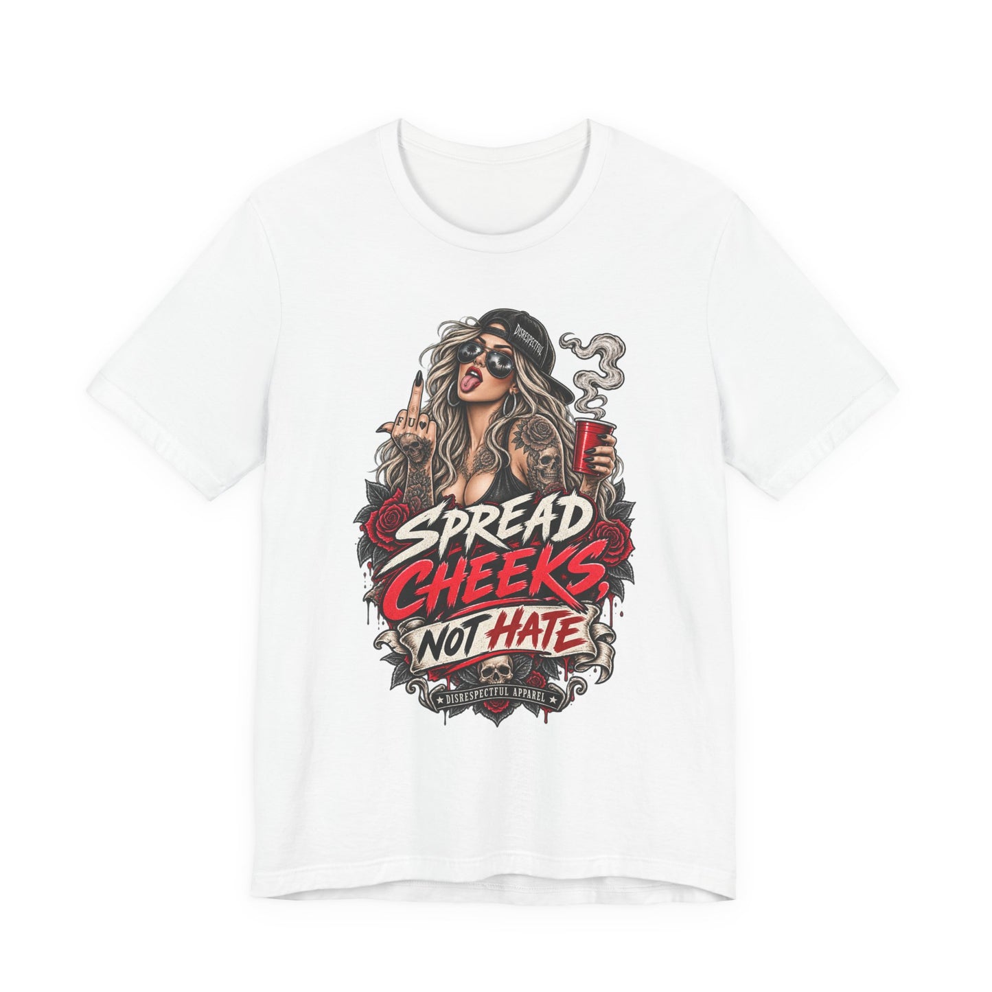 Spread Cheeks Not Hate Tee