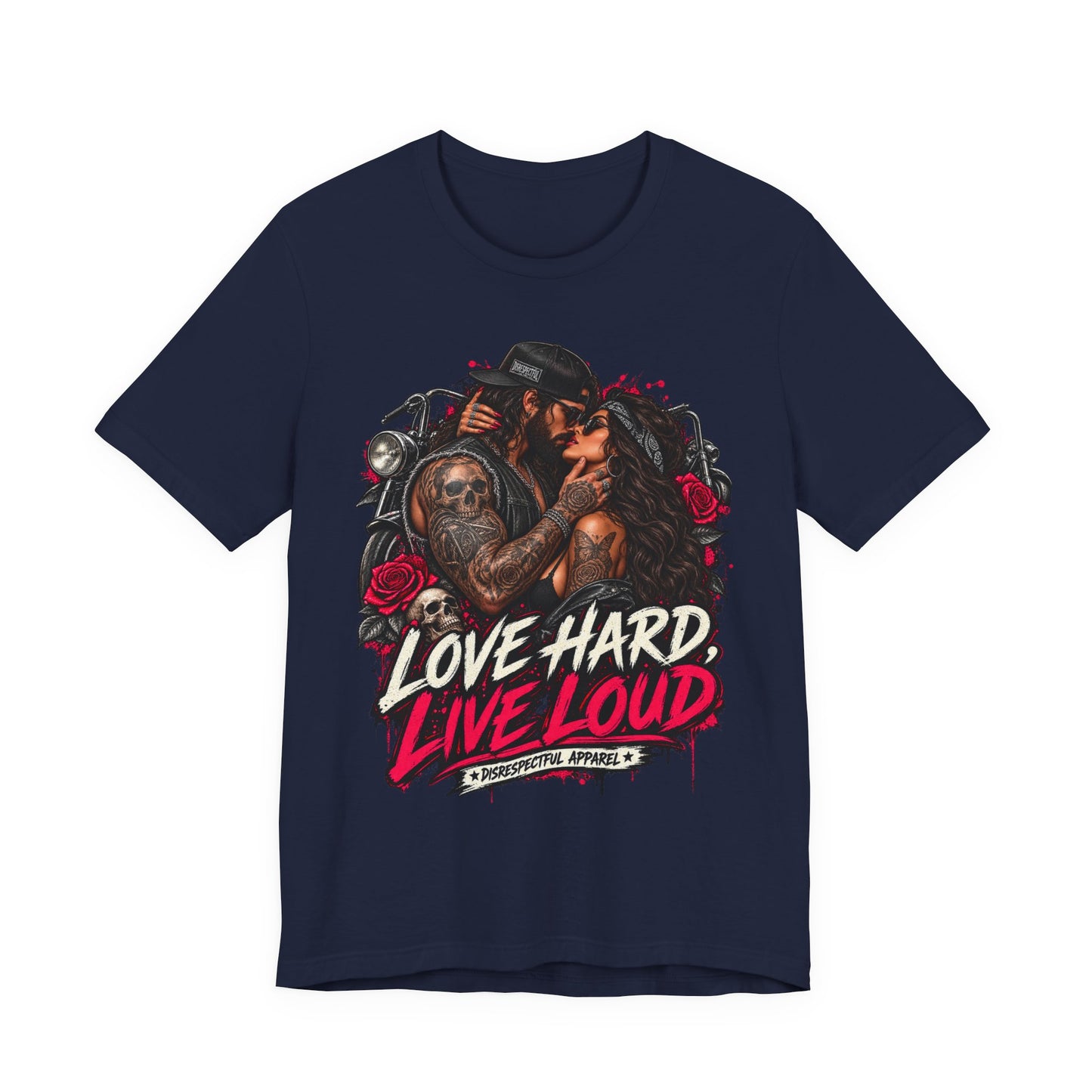 Love Hard Live Loud Graphic Tee