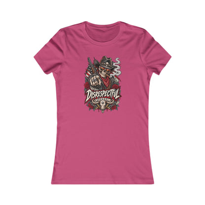 Disrespectful Apparel Skull Cowboy — Women's Favorite Graphic Tee