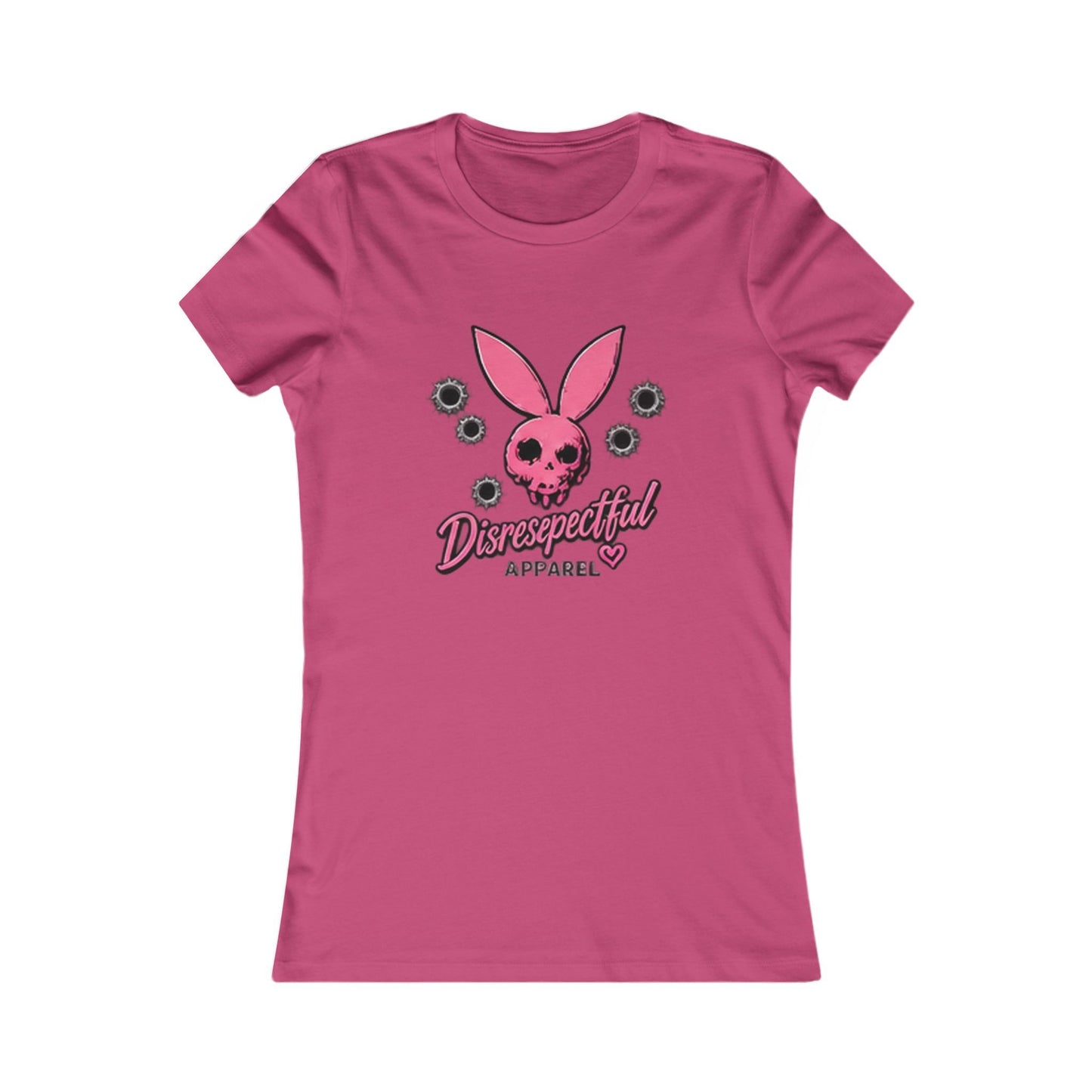 Pink Skull Bunny — Women's Favorite Graphic Tee