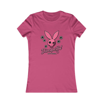 Pink Skull Bunny — Women's Favorite Graphic Tee
