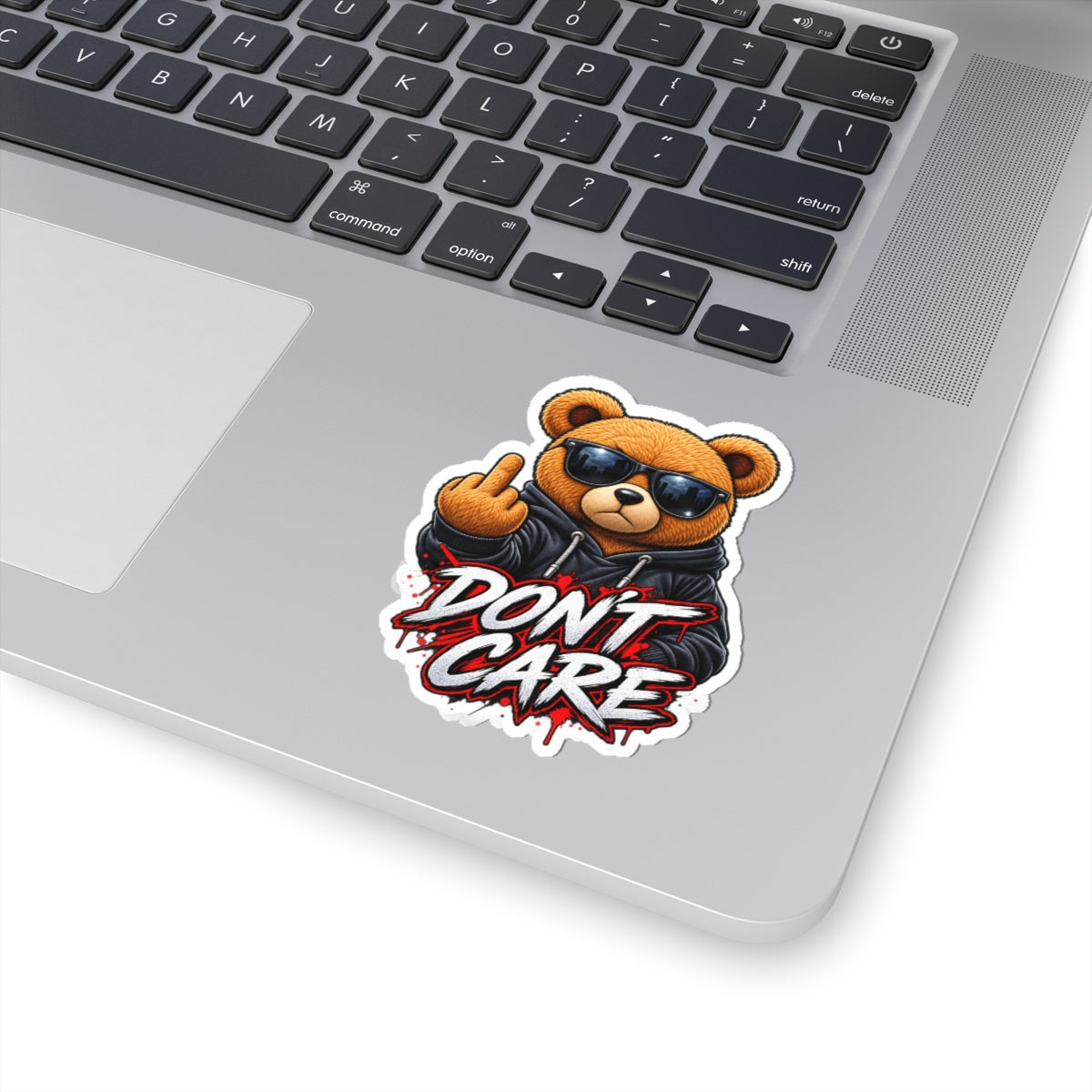 Don’t Care Bear — Kiss-Cut Sticker