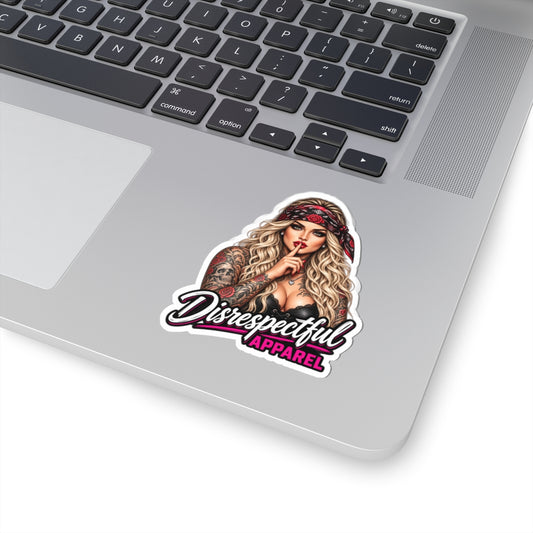 Shut Your Mouth — Kiss-Cut Sticker