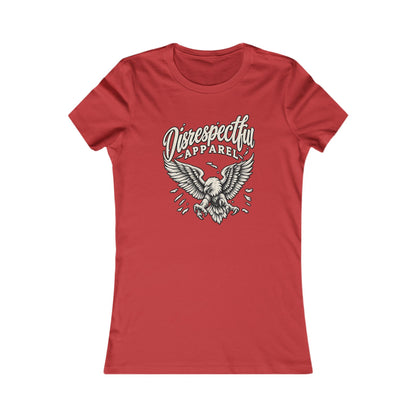 Disrespectful Apparel Eagle — Women's Favorite Graphic Tee