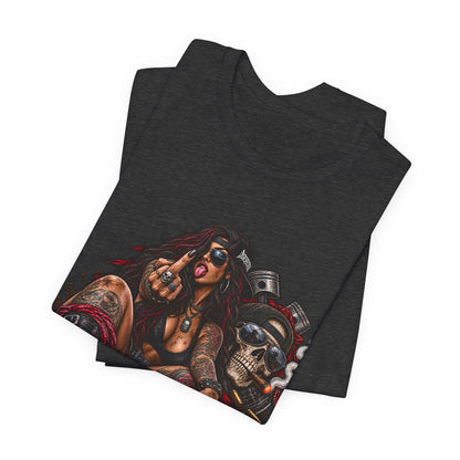 Rebel Biker Tee — “Fuck Around and Find Out” Graphic T‑Shirt
