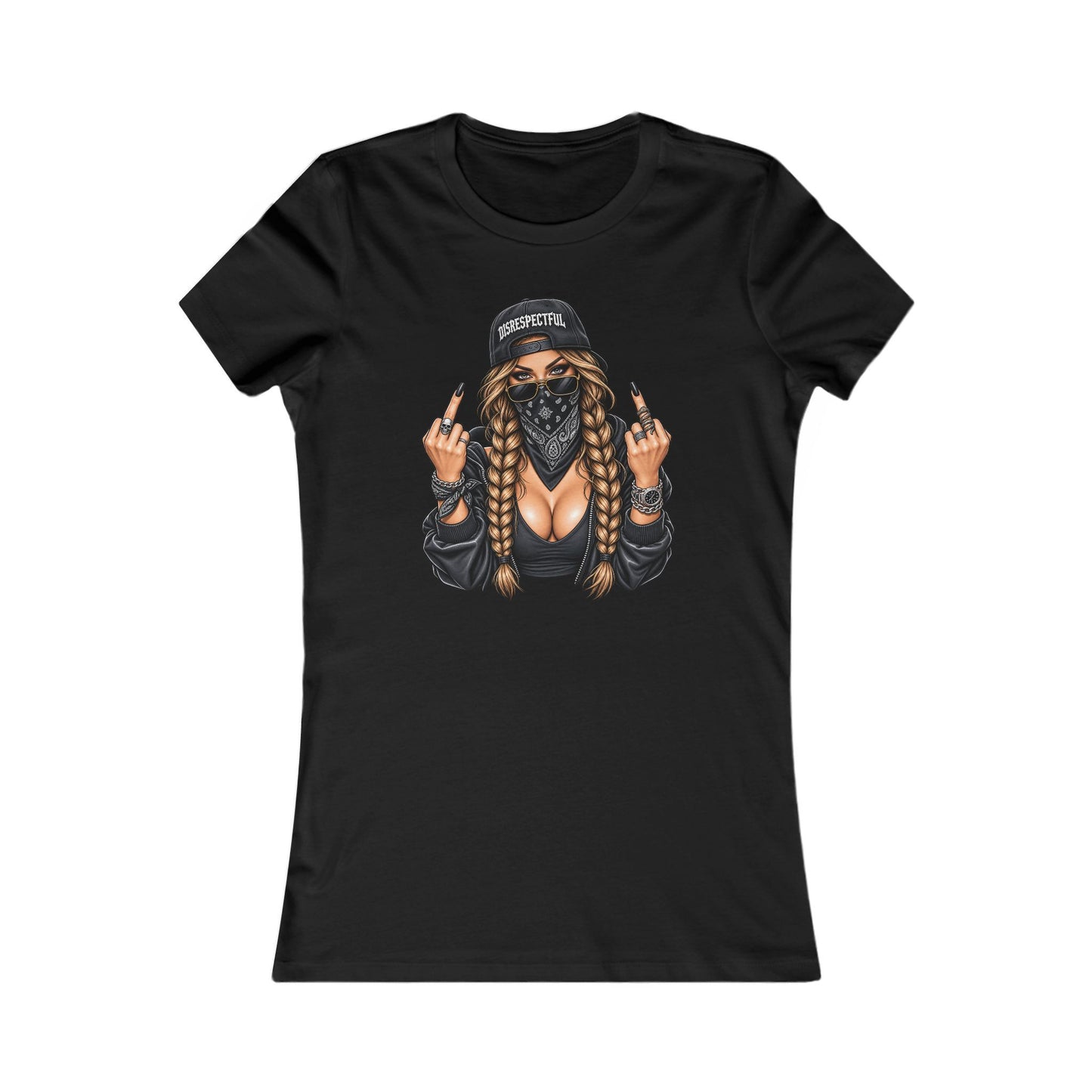 Bandana Girl Tattoo — Women's Favorite Graphic Tee