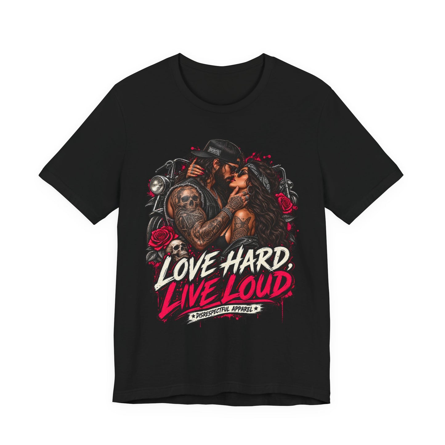Love Hard Live Loud Graphic Tee